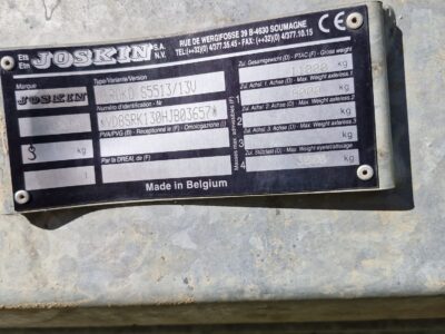 Rozrzutnik obornika i wapna Joskin Siroko S 5513/13V3