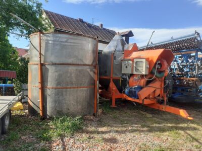 Suszarnia do zboża, rzepaku i kukurydzy Agrex. Zasyp 12 ton.