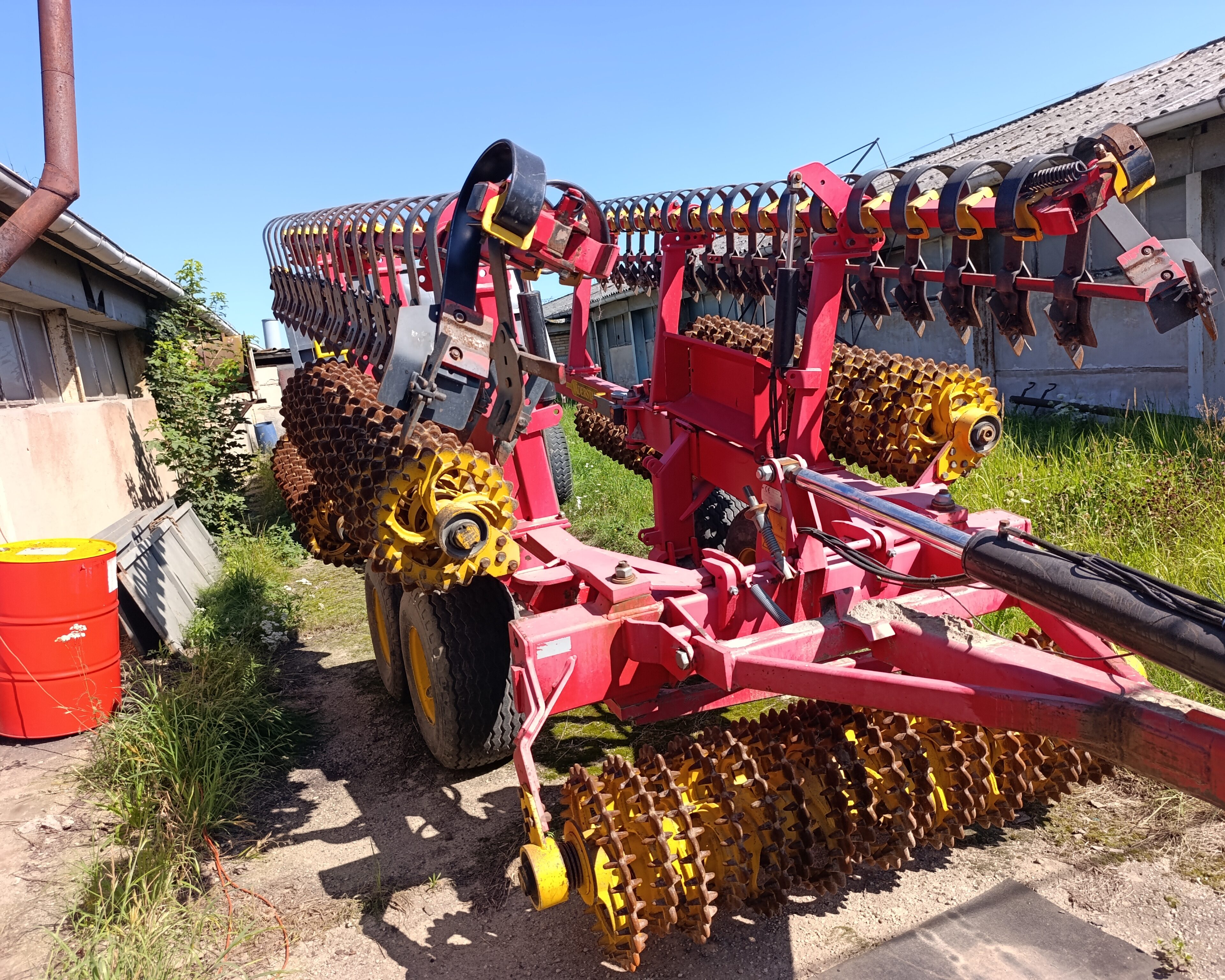 Wał uprawowy z włóką Vaderstadt Rexius 1020
