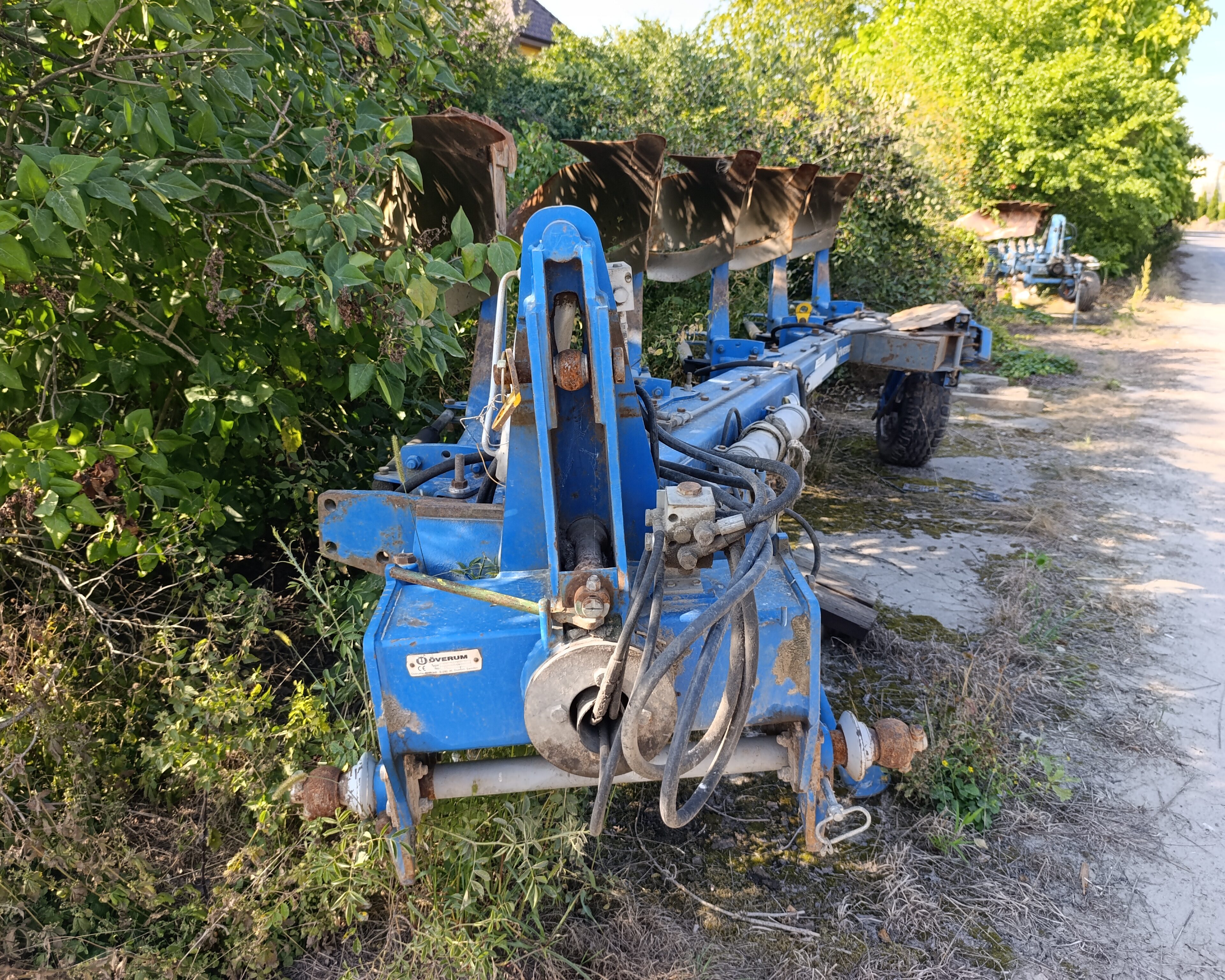 Pług obrotowy overum 5 skibowy