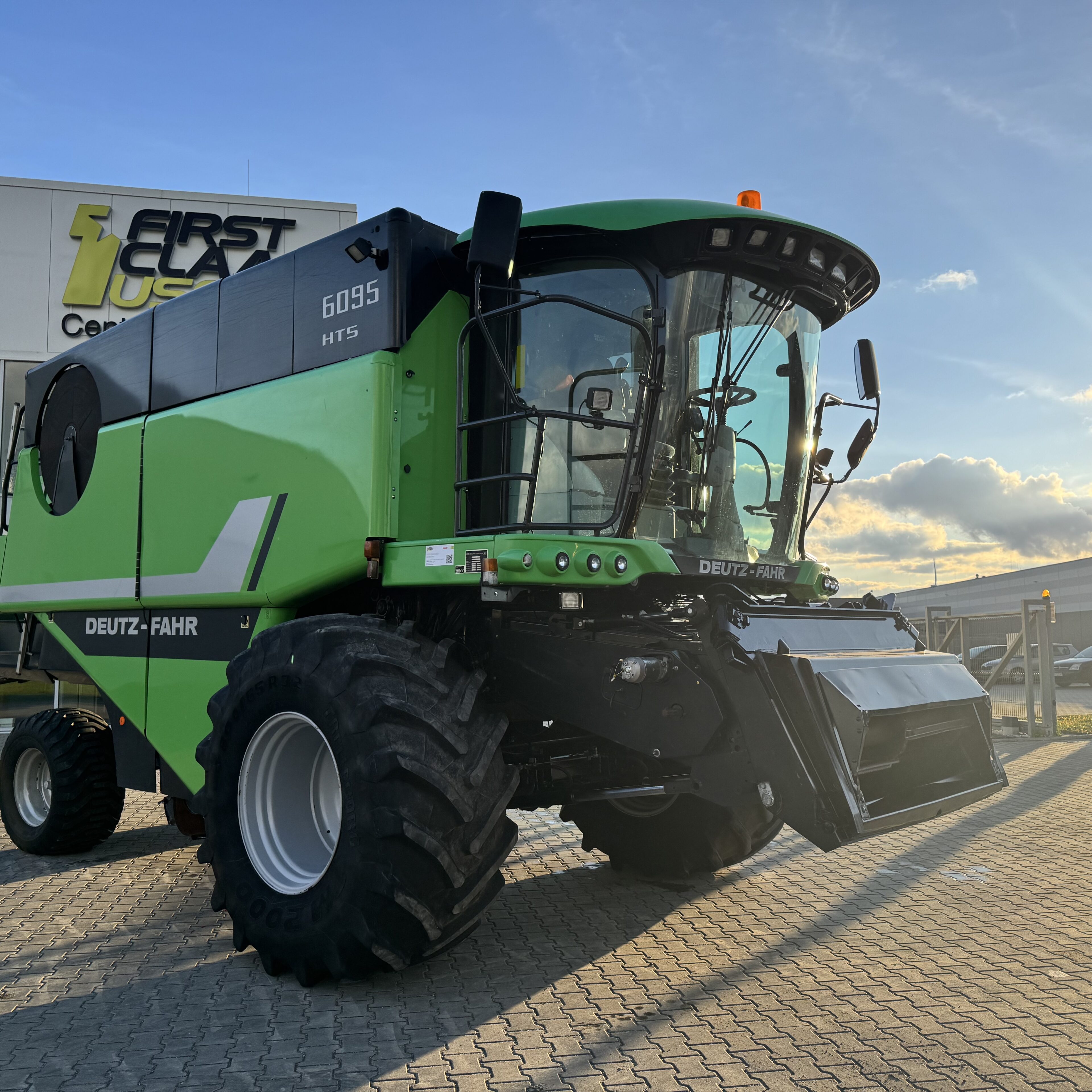 Deutz Fahr 6095 HTS heder BISO