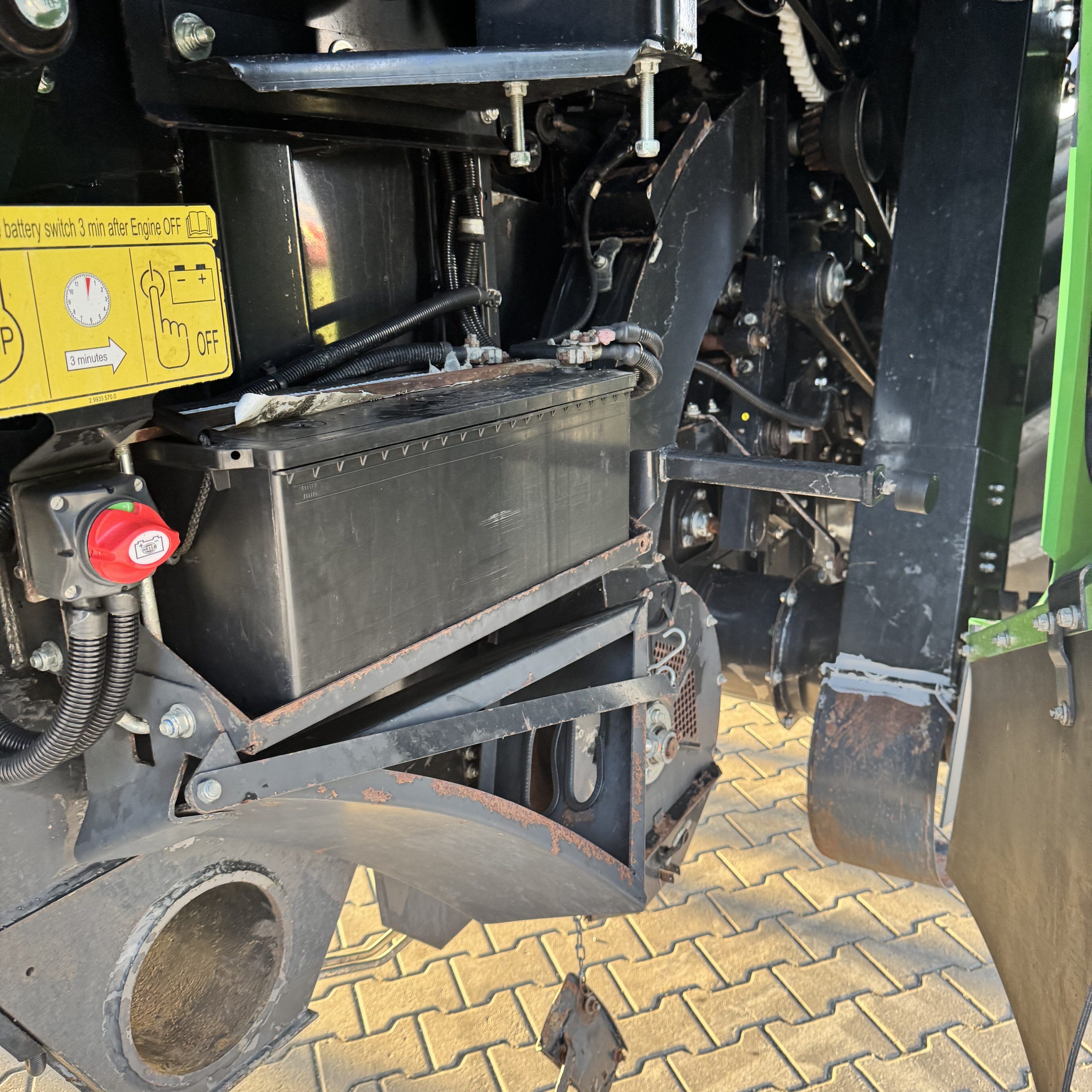 Deutz Fahr 6095 HTS heder BISO