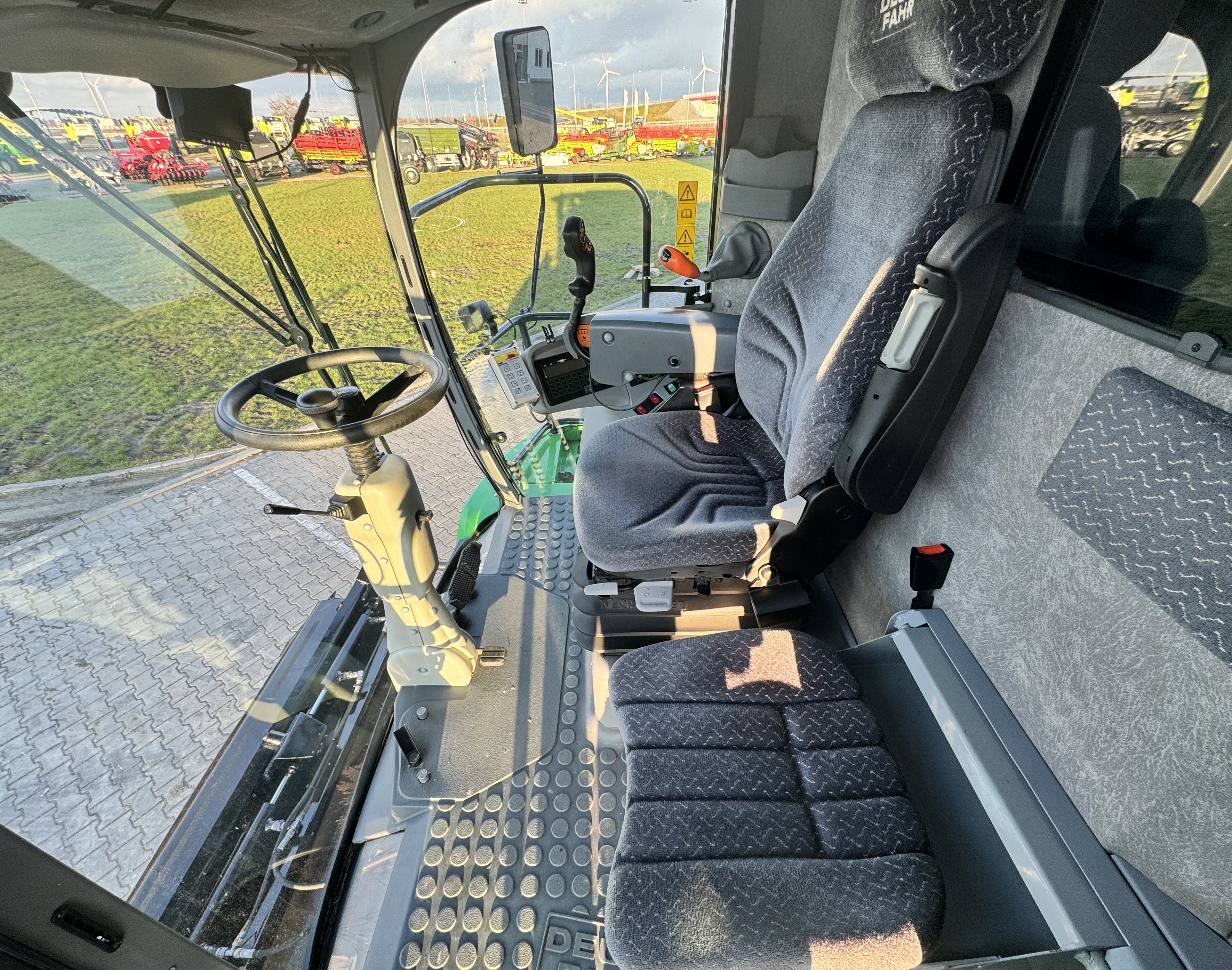 Deutz Fahr 6095 HTS heder BISO