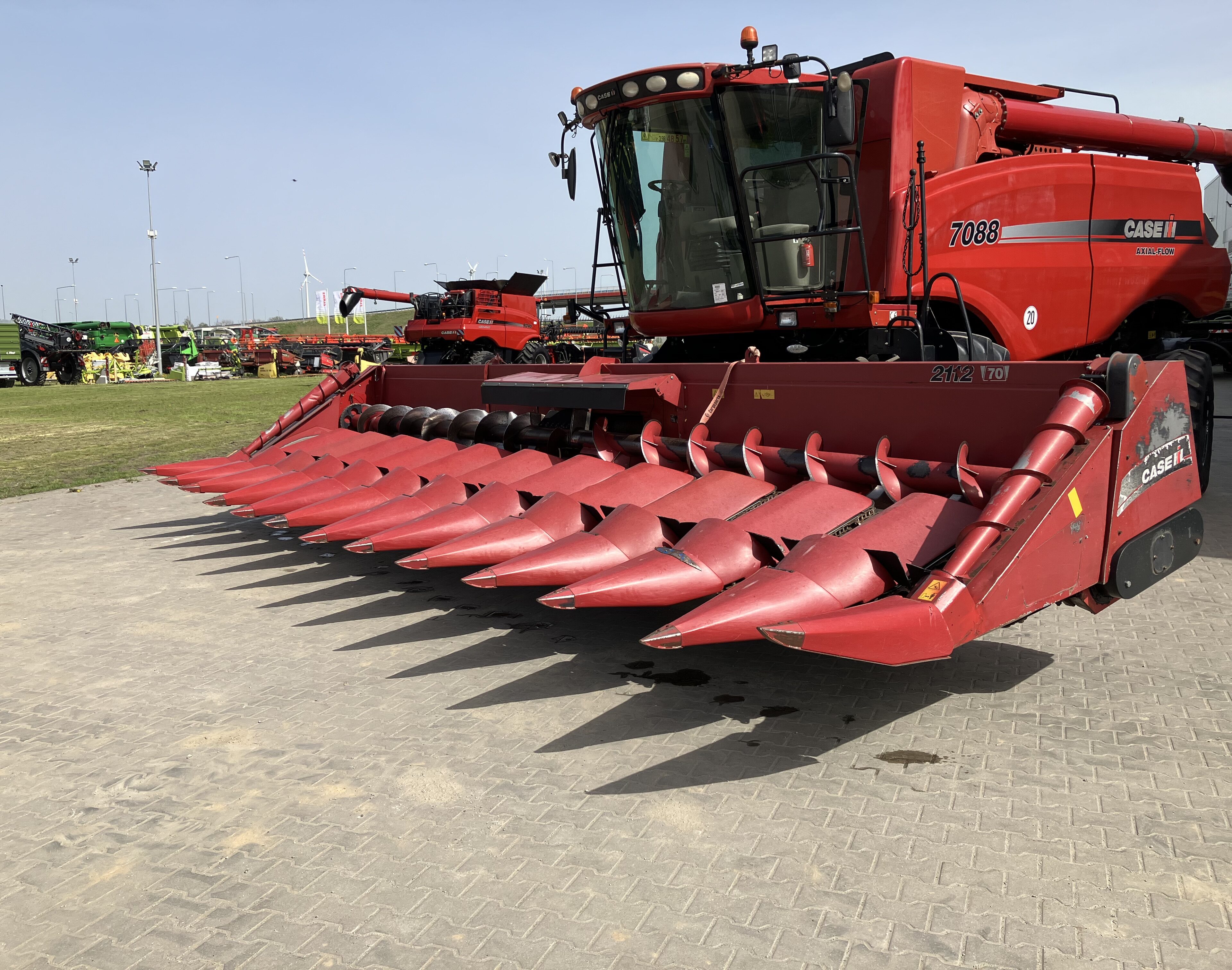 Heder do zbioru kukurydzy 12 rzędów CASE