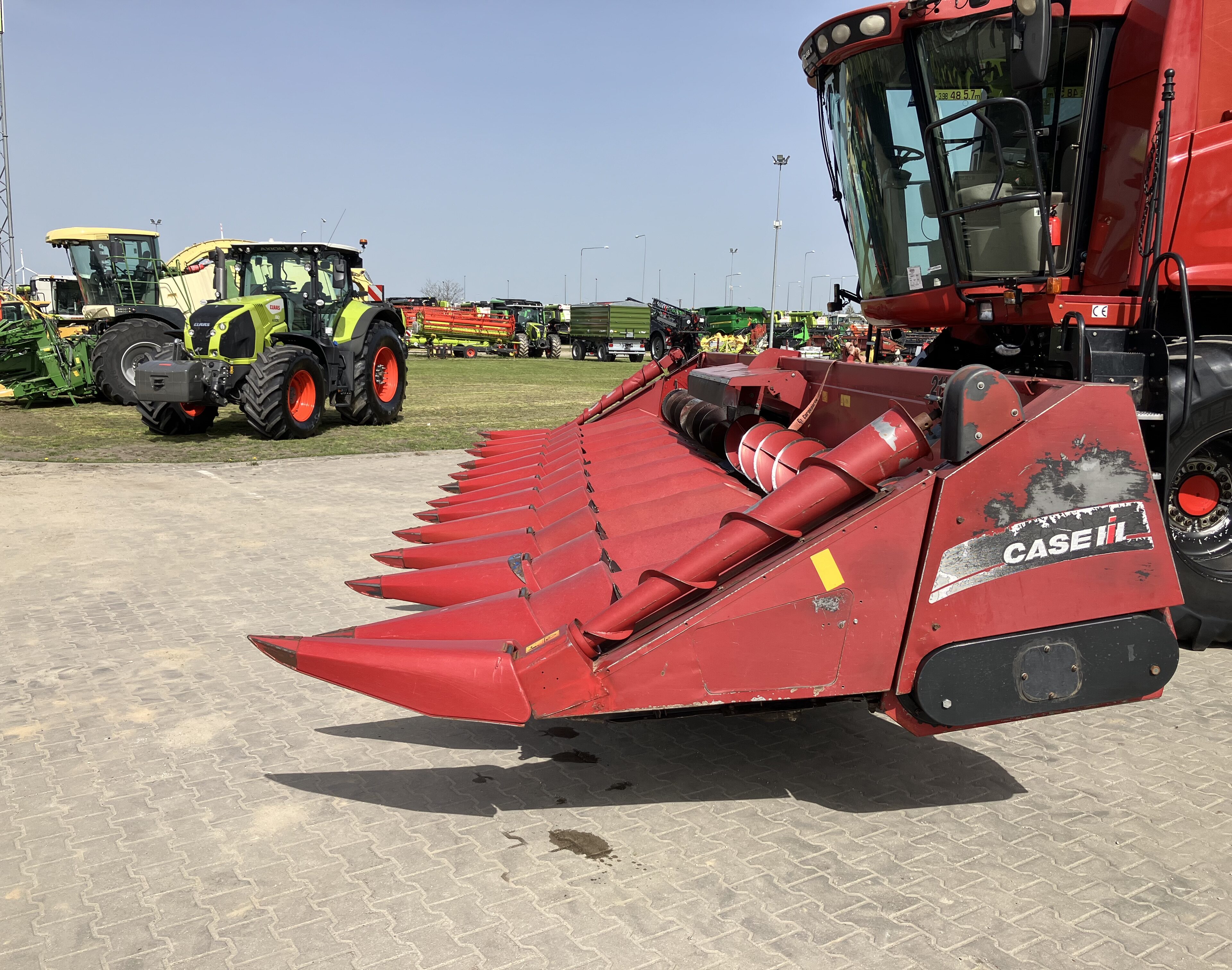 Heder do zbioru kukurydzy 12 rzędów CASE