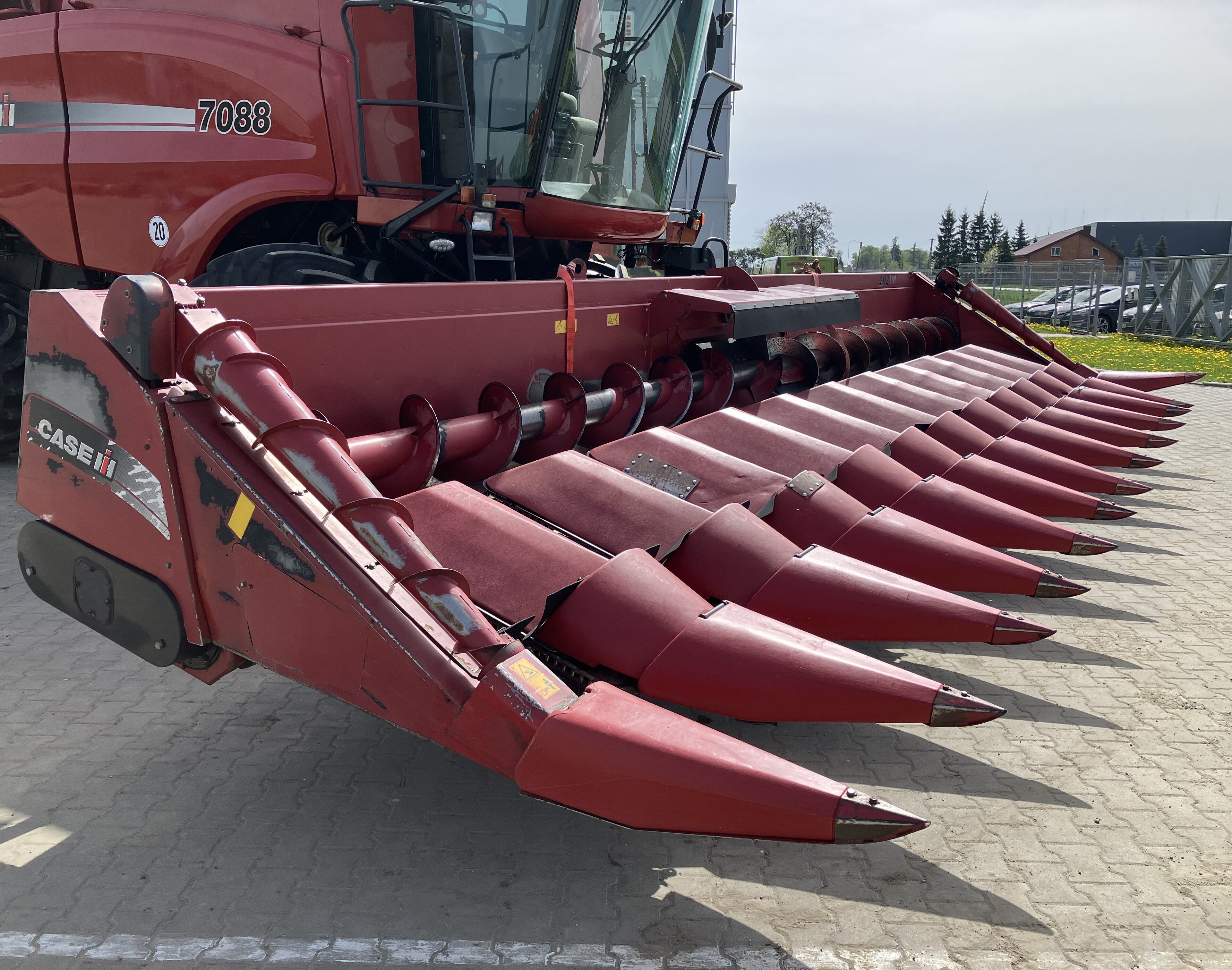 Heder do zbioru kukurydzy 12 rzędów CASE