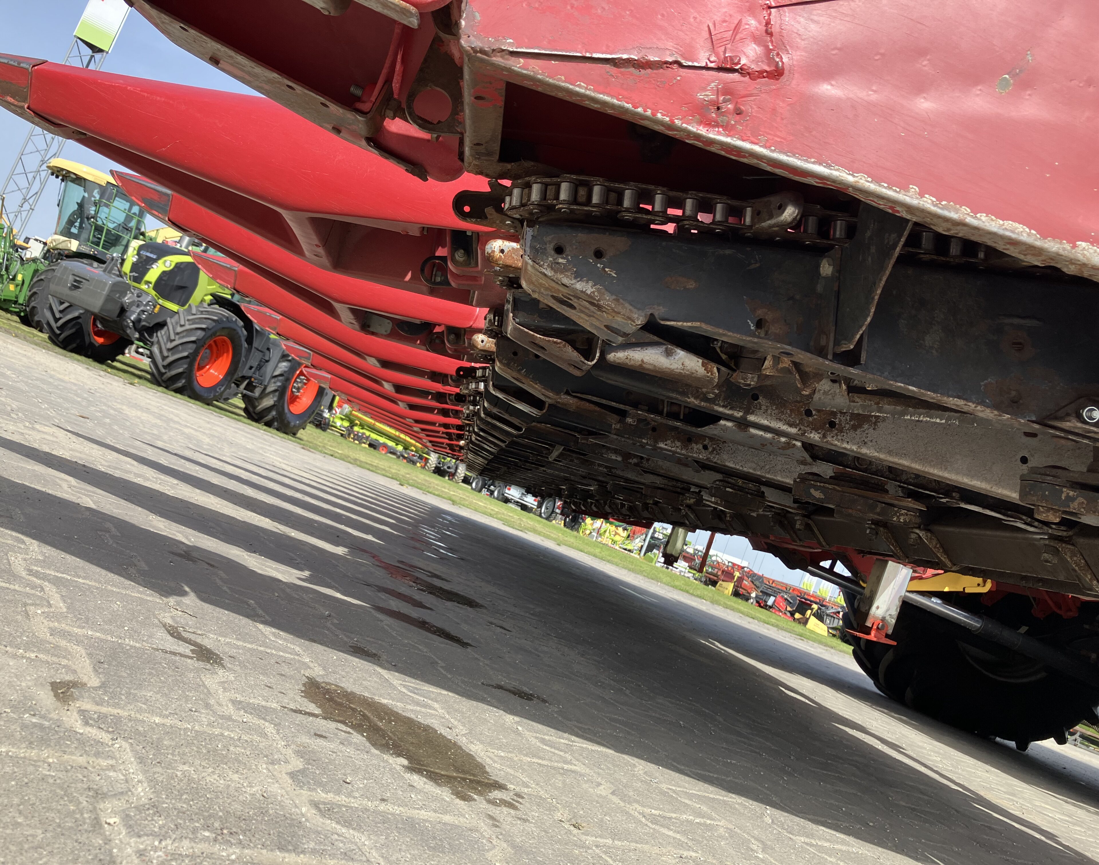 Heder do zbioru kukurydzy 12 rzędów CASE