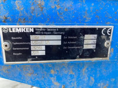 Lemken Solitar 12K