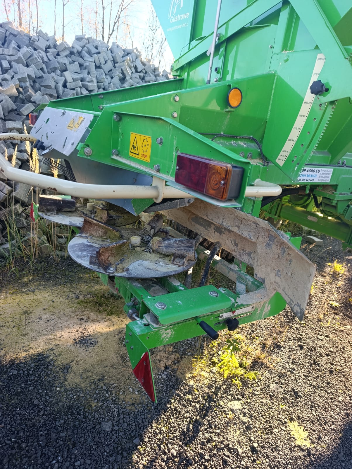 Rozsiewacz wapna Gustrower 2014r