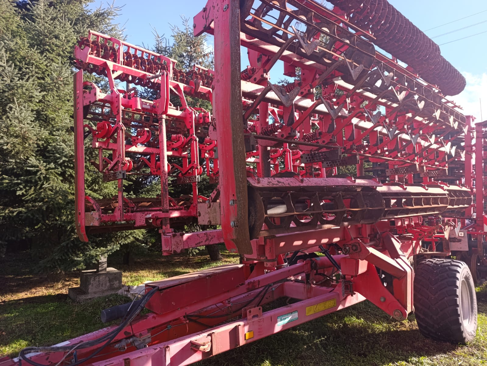 Agregat uprawowy kompaktor Opall Agri Neptun 4 szerokość 10m.