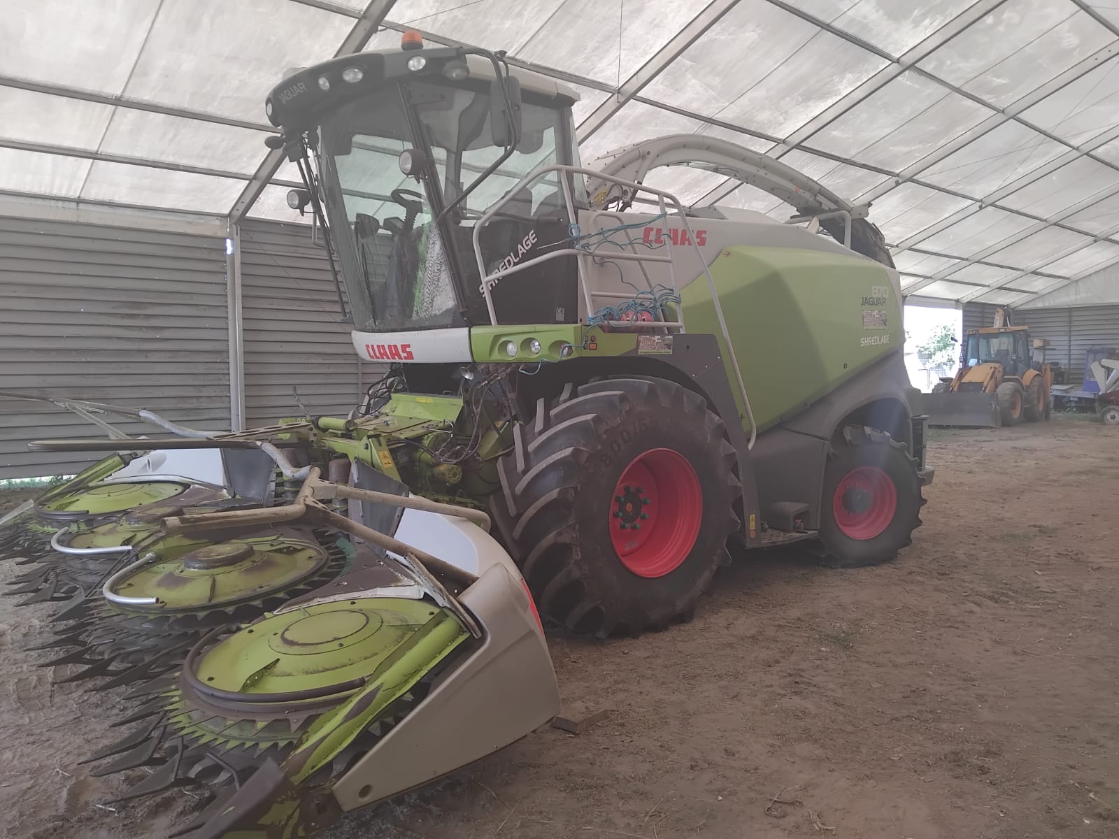 Claas Jaguar 870. 2019 rok