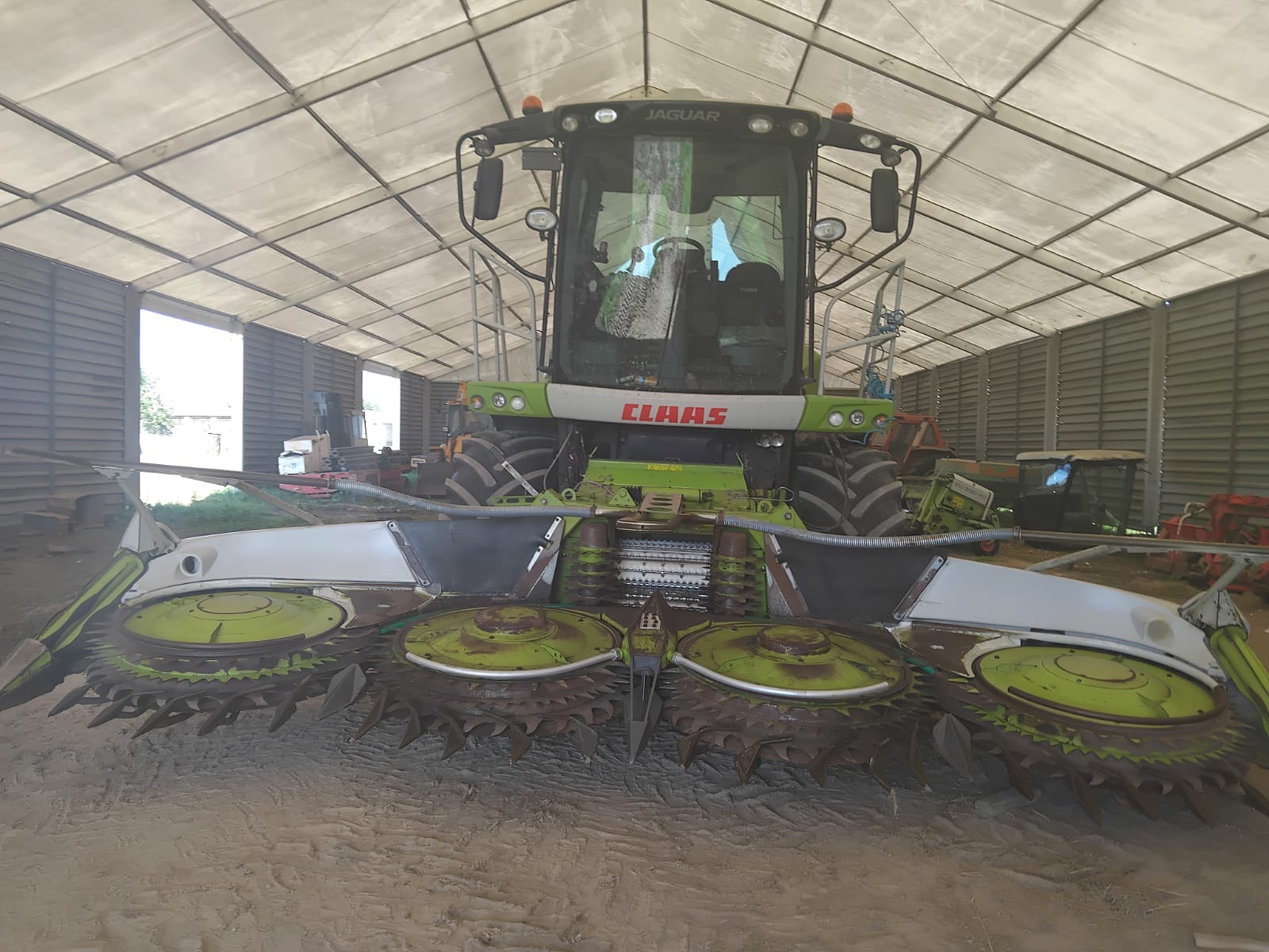 Claas Jaguar 870. 2019 rok