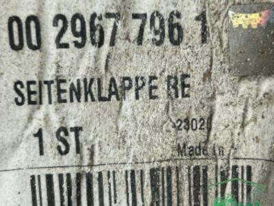 Osłona Pokrywa Boczna Prasa Claas 0029677961 J43 VARIANT 860 CEREX