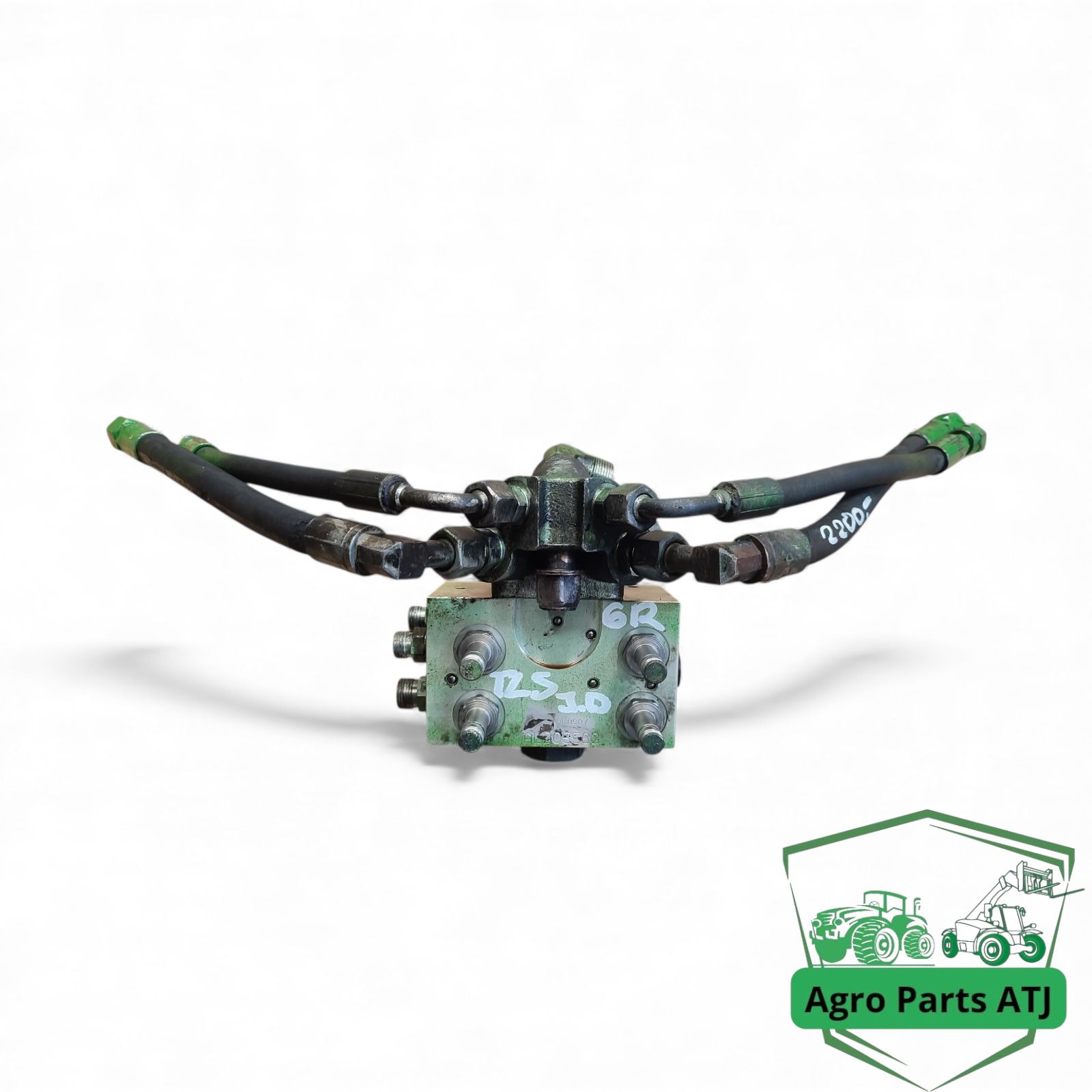 Blok zaworu amortyzacji osi TLS AL205562 John Deere 6050R