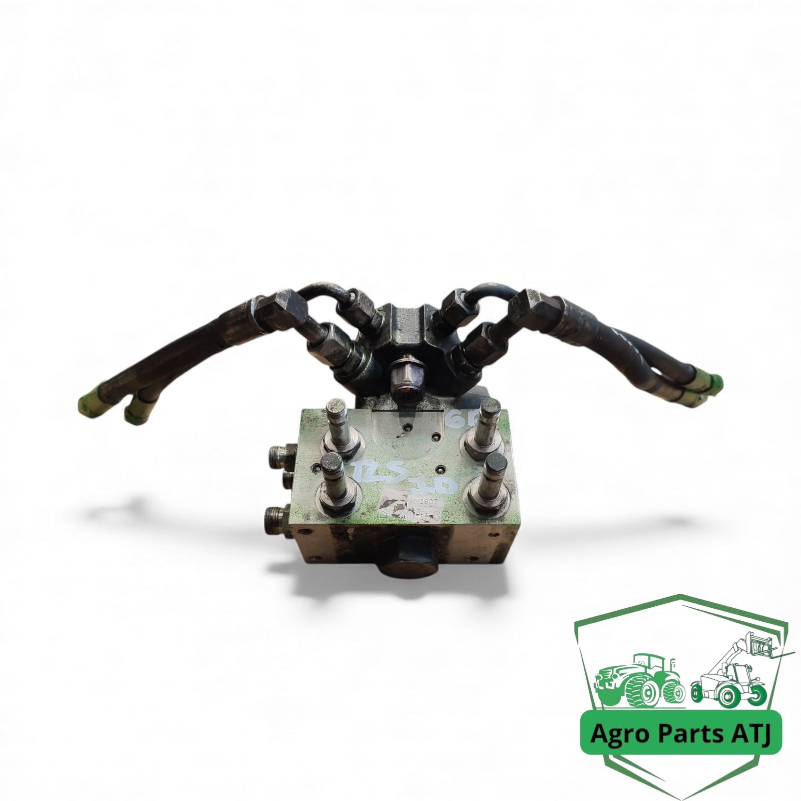 Blok zaworu amortyzacji osi TLS AL205562 John Deere 6050R