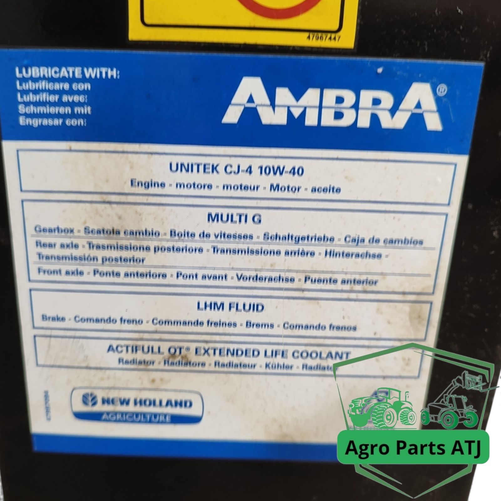 Chłodnica MN422135-60410N Denso 84485110 New Holland / Case / Steyr