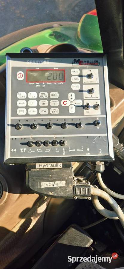 Opryskiwacz Bury Pelikan Hydraulik