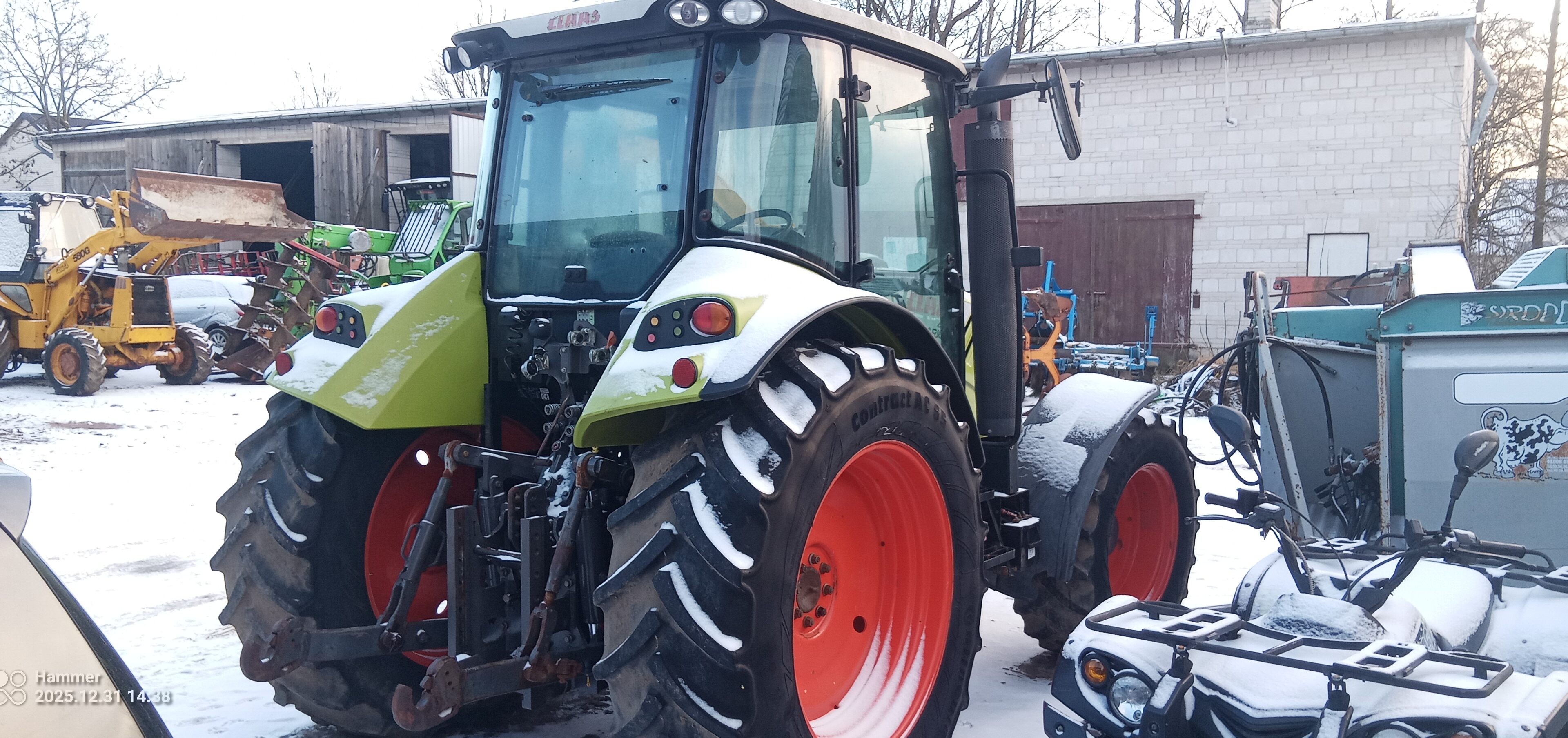 Claas Arion 420 Cis 2011 rok salon Polska