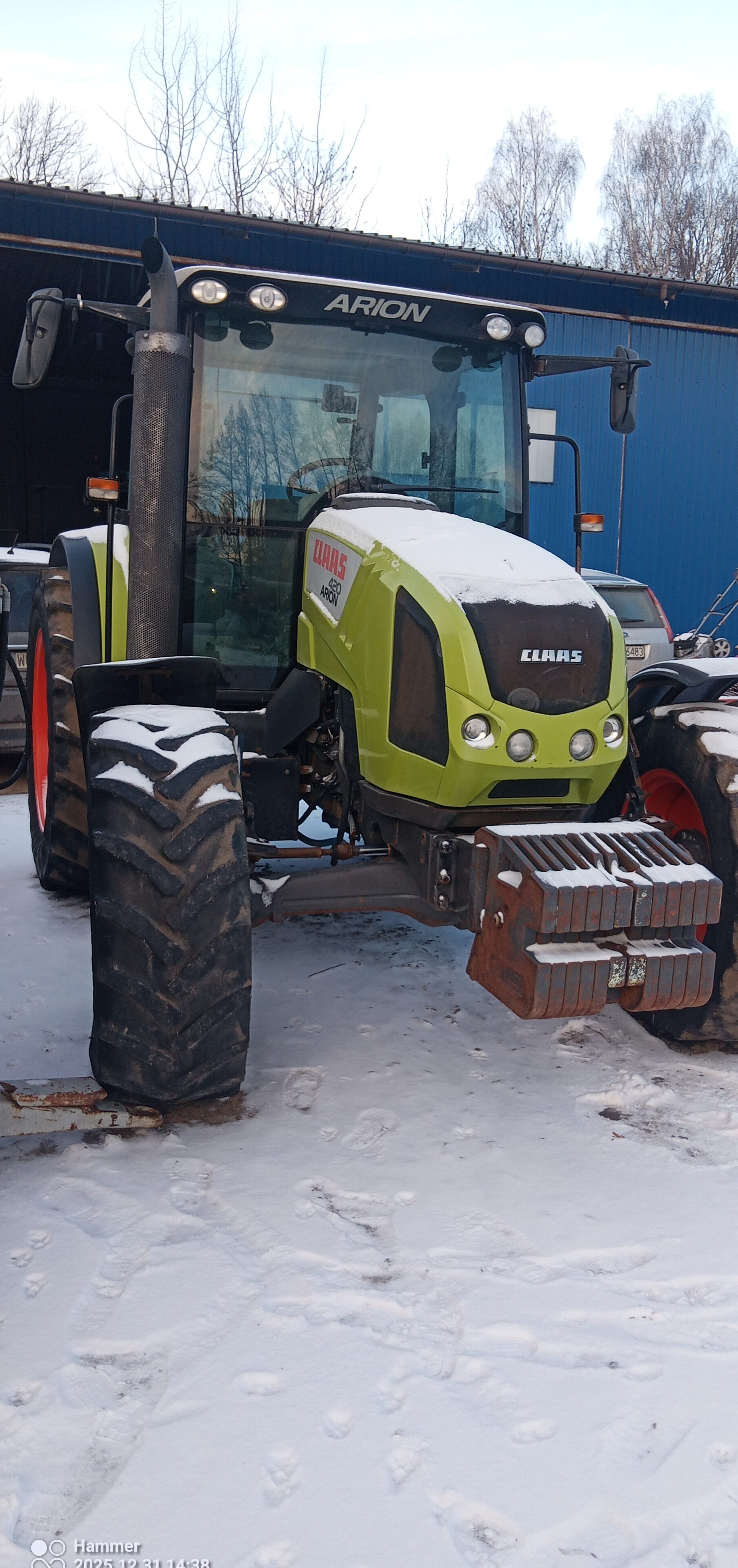 Claas Arion 420 Cis 2011 rok salon Polska